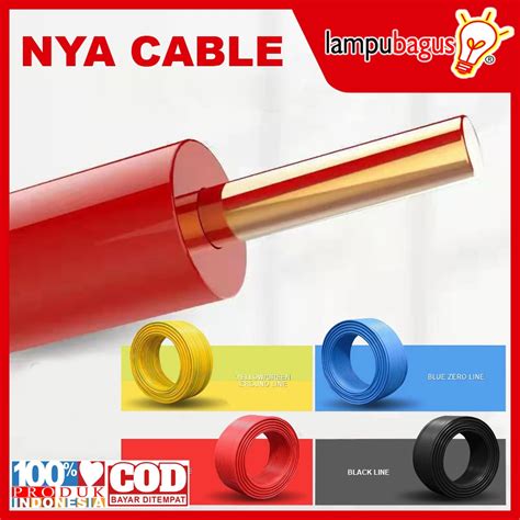 Jual Kabel Listrik NYA Kabel Kawat NYA 1 5mm 2 5mm Kabel Tembaga Asli