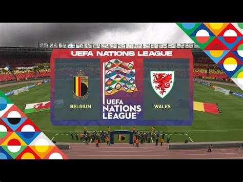 Belgium Vs Wales UEFA Nations League 22nd September 2022 Full Match