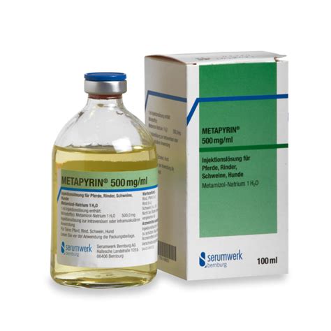 Metapyrin 500 Mg Ml Inj Lsg 100 Ml DK Pharma GmbH