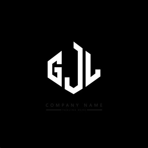 Gjl Letter Logo Design With Polygon Shape Gjl Polygon And Cube Shape Logo Design Gjl Hexagon