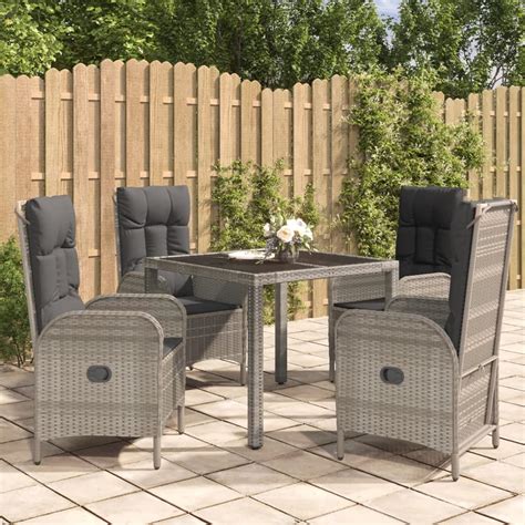 Yolola Sitzgruppe Garten Essgruppe Personen Rattan Gartenm Bel Set