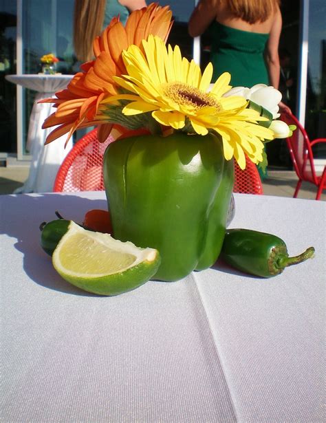 Bell Pepper Arrangement Stuffed Peppers Stuffed Bell Peppers Table Decorations