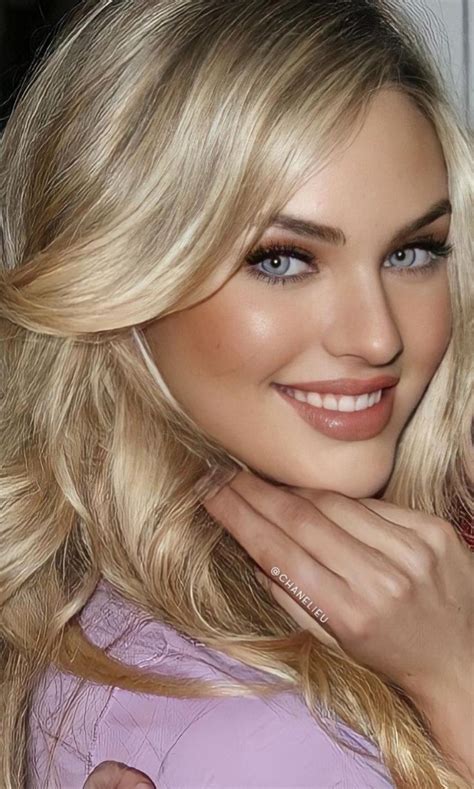 Pin By Amela Poly On Model Face Beautiful Blonde Blonde Beauty