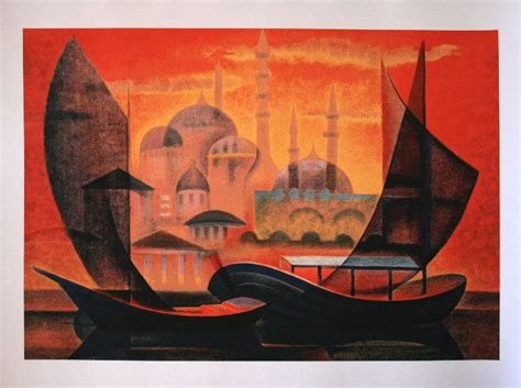 Louis Toffoli Istambul Reproduction Fine Art Print Poster