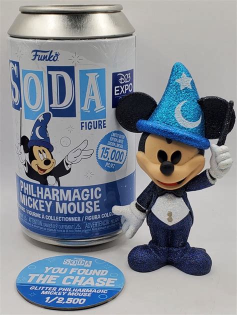 Funko Soda Disney Philharmagic Mickey Mouse Glitter Chase D Expo