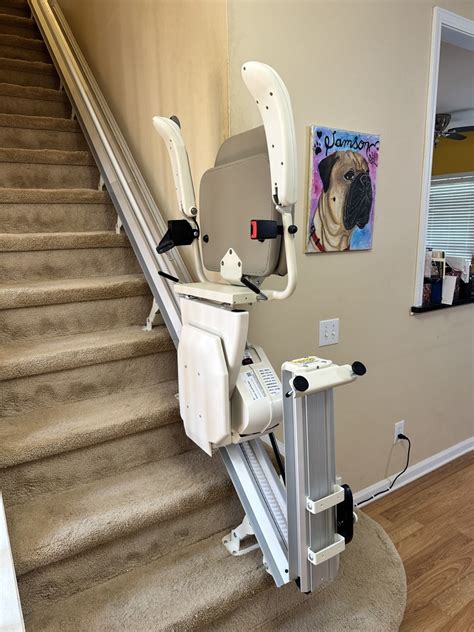 Folding Rail Harmar Sl600 Stair Lift Mooresville Nc