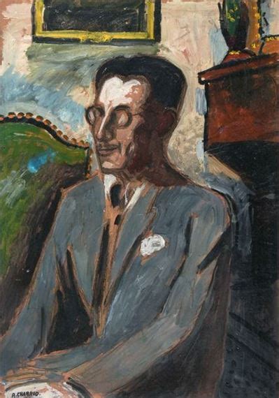 Auguste Elys E Chabaud Portrait Of A Man Mutualart