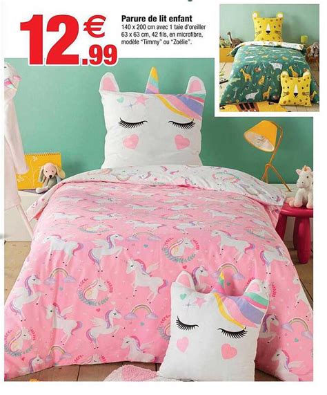 Promo Parure De Lit Enfant Chez Bazarland Icatalogue Fr