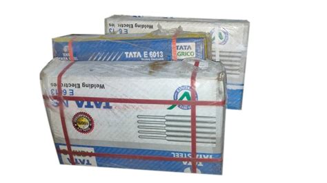 Mild Steel Tata E 6013 Welding Electrodes Packaging Type Box At Rs