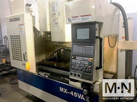 1999 Okuma Mx45vaeapc Vertical Machining Centers Machinery Network Inc