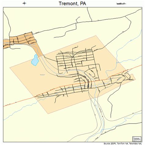 Tremont Pennsylvania Street Map 4277392