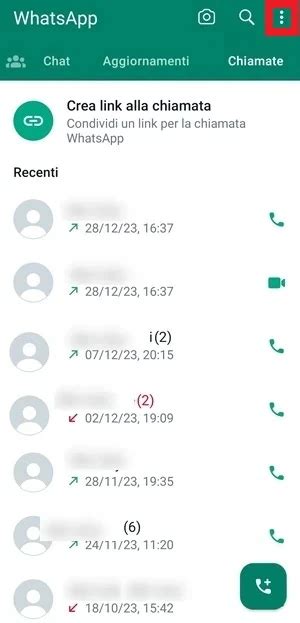 Come Accedere E Cancellare Le Chiamate Da WhatsApp GUIDA