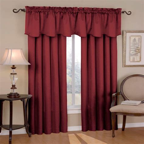 Eclipse Canova Blackout Burgundy Curtain Panel 95 In Length