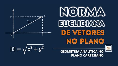 Como Calcular A Norma De Um Vetor No Plano Cartesiano Geometria