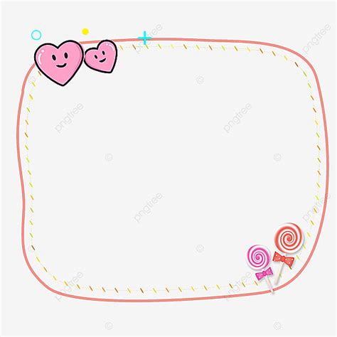 Border Mother Cute Cartoon Frames PNG Images, Cute Clipart,, 50% OFF