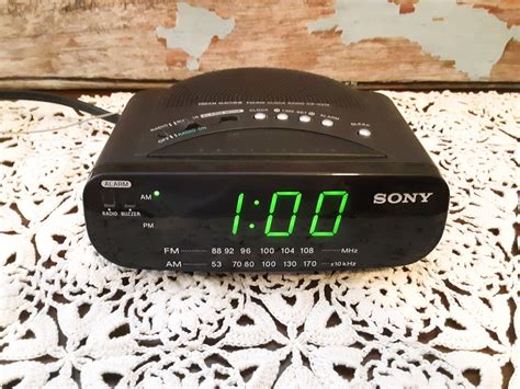 Vintage Sony Dream Machine Alarm Clock Radio AM FM With Etsy