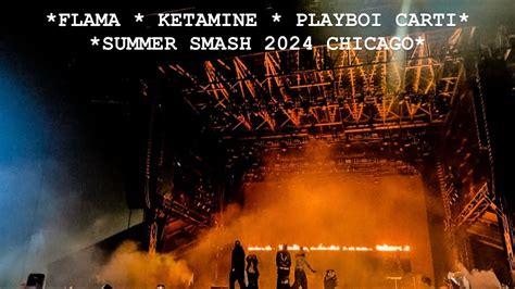 PLAYBOI CARTI KETAMINE LIVE SUMMER SMASH CHICAGO 06 15 2024