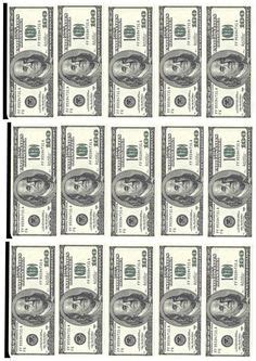 Plantilla De Billete On Pinterest