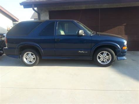 Find Used 2002 Chevy Blazer Xtreme Blue 2 Door Sports Utility In