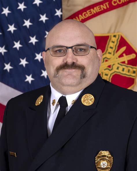 Fire Chief With Recent Doctorate Degree Foresees Future Role As