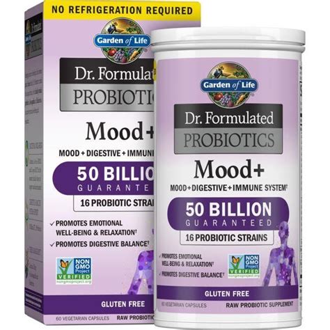 Garden Of Life Dr Formulated Probiotics Mood Billion Cfu Veg