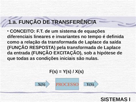 Ppt Conceito F T De Um Sistema De Equa Es Diferenciais Lineares E