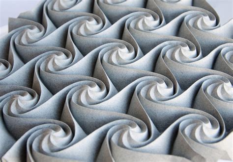 Complex Geometric Tessellations Are Folded From A Single Sheet Of Paper