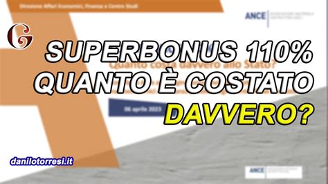 Superbonus Ultime Notizie Quanto Costato Davvero Allo Stato