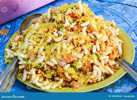 Bhel Puri. Royalty-Free Stock Photo | CartoonDealer.com #51474363