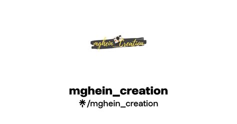 Mghein Creation Instagram Facebook Linktree