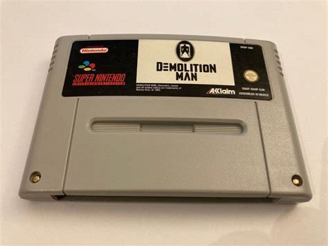 Super Nintendo SNES Spiel Demolition Man Kaufen Auf Ricardo