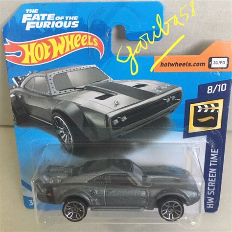 Hot Wheels Ice Charger C Marcas De Tiros Fast Furious Velozes E