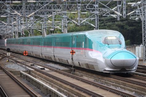 Jr東日本 E5系新幹線電車 はやぶさ E523 35 白石蔵王駅 鉄道フォト・写真 By キイロイトリさん レイルラボ Raillab