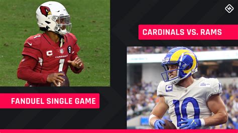 Playoff Fanduel Picks Nfl Dfs Lineup Advice For Cardinals Rams Wild