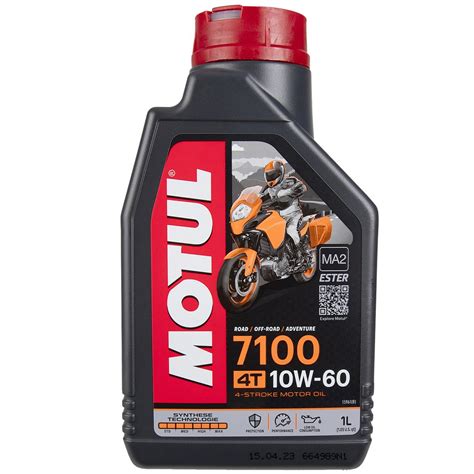 Motul Engine Lubricant 7100 4T 10W60 1 Liter Maciag Offroad