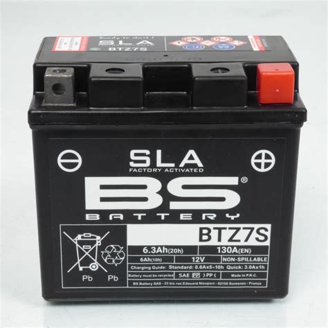 Batterie Sla Bs Battery Pour Moto Gas Gas Ec Racing Enduro T