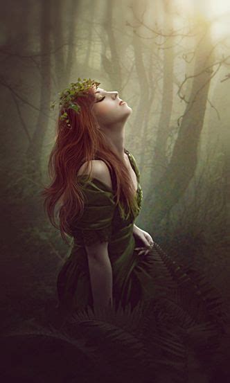 Forest Nymph By Ivorytowers11 On Deviantart Spirit Photography Nymph