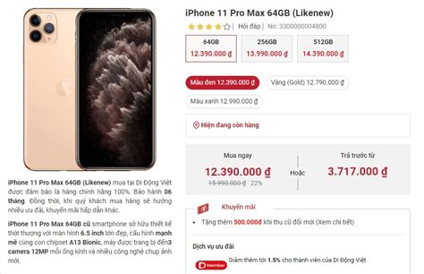 Tin Công Nghệ 24 11 Giá Iphone 11 Pro Max Mới Nhất Cuối Tháng 11 Giảm Sâu Khó Tin Rẻ Đến Mức