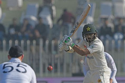 Saud Shakeel cuts through the off side | ESPNcricinfo.com