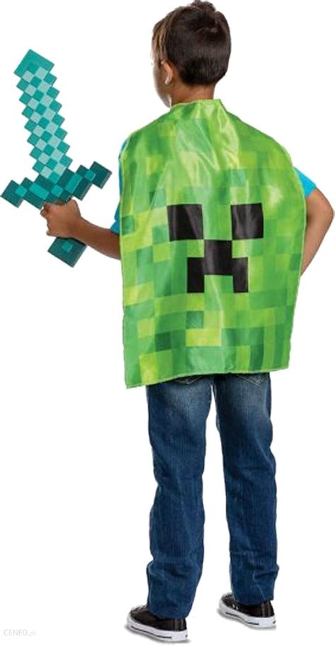 Disguise Minecraft Kostium Halloween Str J Karnawa Owy Zestaw Miecz