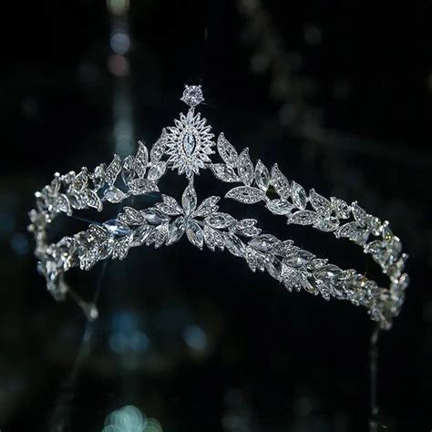 Diamond Tiara Crown Etsy