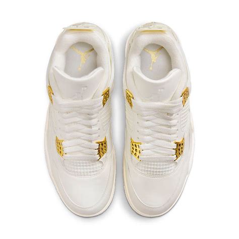 The Air Jordan 4 Metallic Gold Releases Tomorrow JustFreshKicks