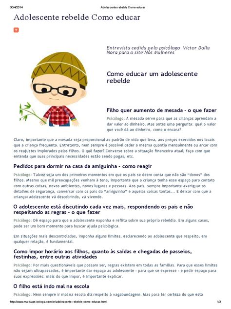 Como Lidar Com Adolescente Rebelde - Como Lidar com Adolescentes Rebeldes | PDF | Adolescência | Mentira