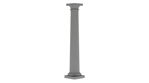 Tuscan Column - 3D Model by frezzy