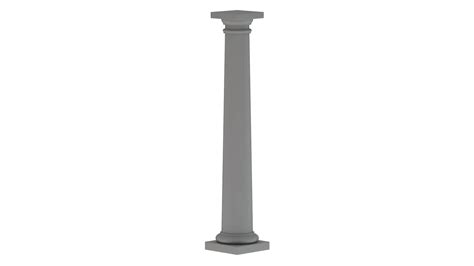 Tuscan Column - 3D Model by frezzy