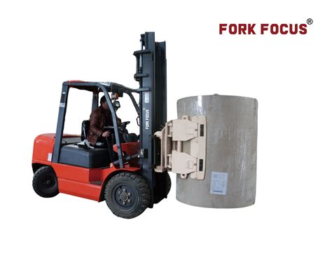 High Quality Forklift Attachment Paper Roll Clamp With Split Arms For