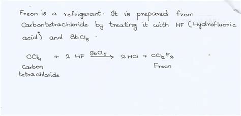 How Are The Following Conversions Carried Out Carbon Tetrachloride To