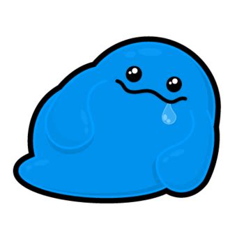 Blue Blob transparent PNG - StickPNG