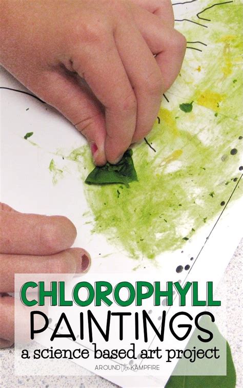 Chlorophyll Paintings Incorporating Art In Science Around The