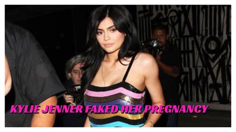 Kylie Jenner Faked Her Pregnancykylie Jenner Transvestigation Youtube